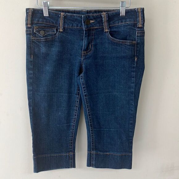 Industrial Cotton Bermuda Denim Shorts Sz 11 - Picture 1 of 6